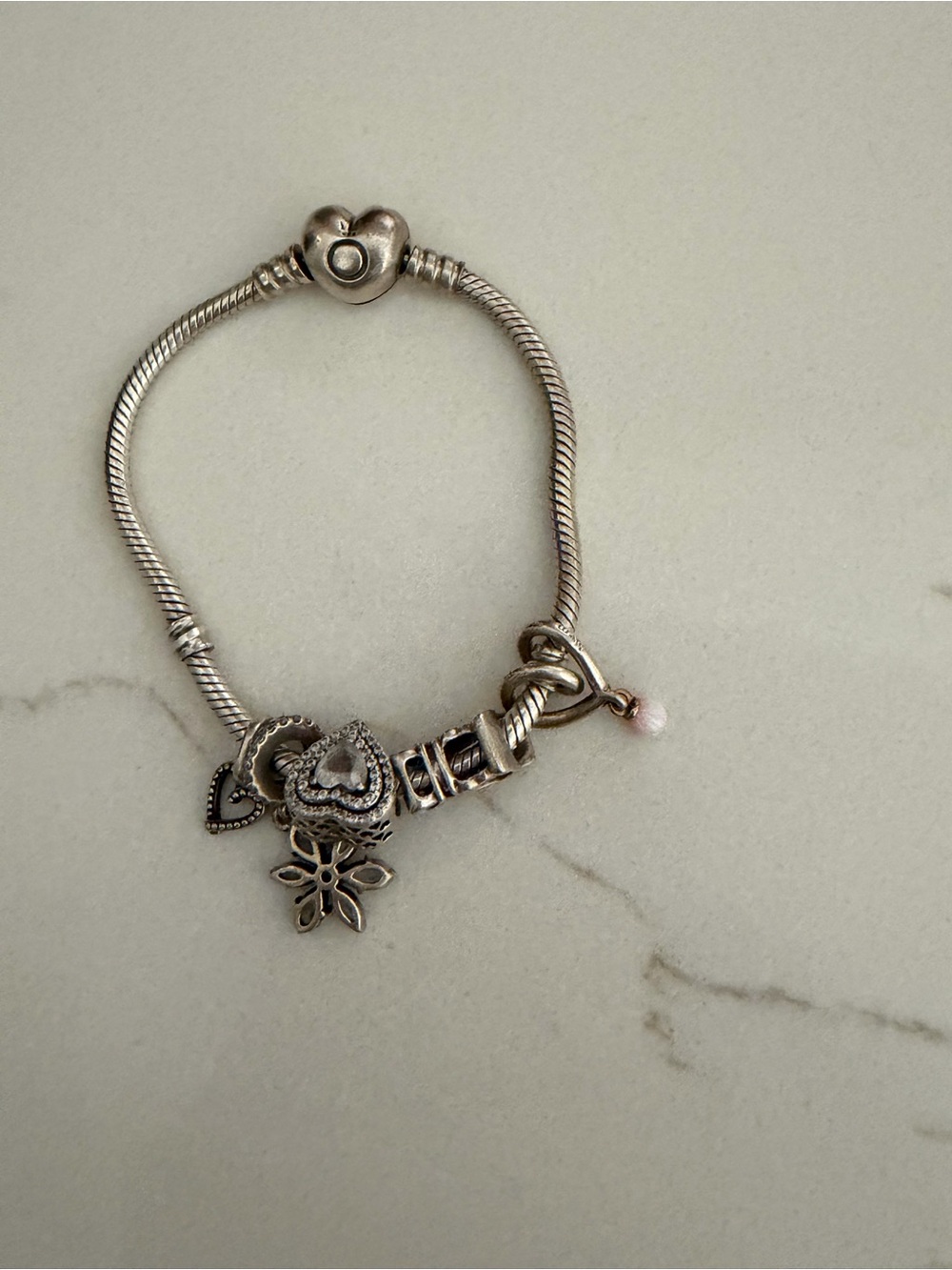 Pandora Bracelet with all charms